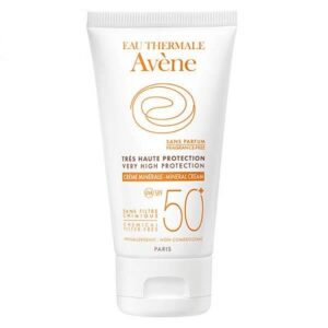 کرم ضد آفتاب رنگی SPF 50 پروتکش مینرال اون Avene mineral cream