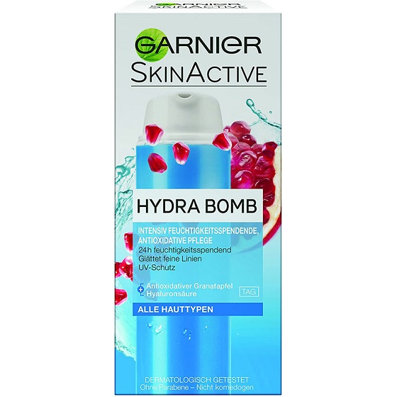کرم ضد افتاب گارنیر هیدرا بمب آبرسان Garnier Hydra sunscreen hydrating bomb spf 10