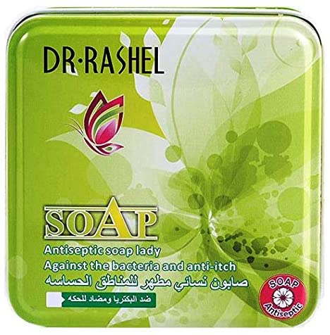 صابون بانوان ضدباکتری دکتر راشل (سبز) | DR.RASHEL Lady Soap