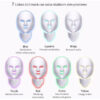 ماسک صورت ال ای دی LED هفت رنگ
