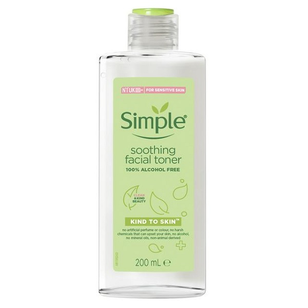 Simple soothing toner